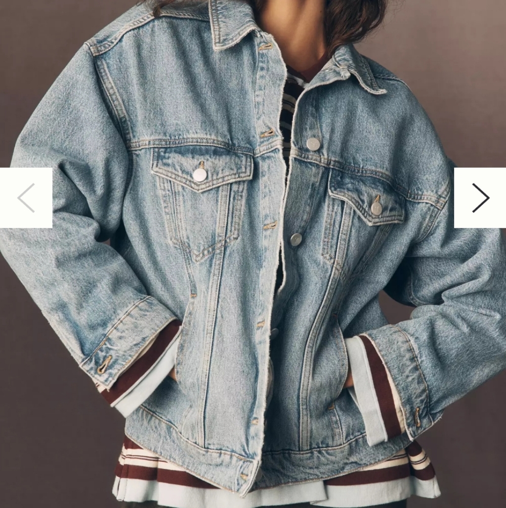 Pilcro Womens Denim Jacket XS